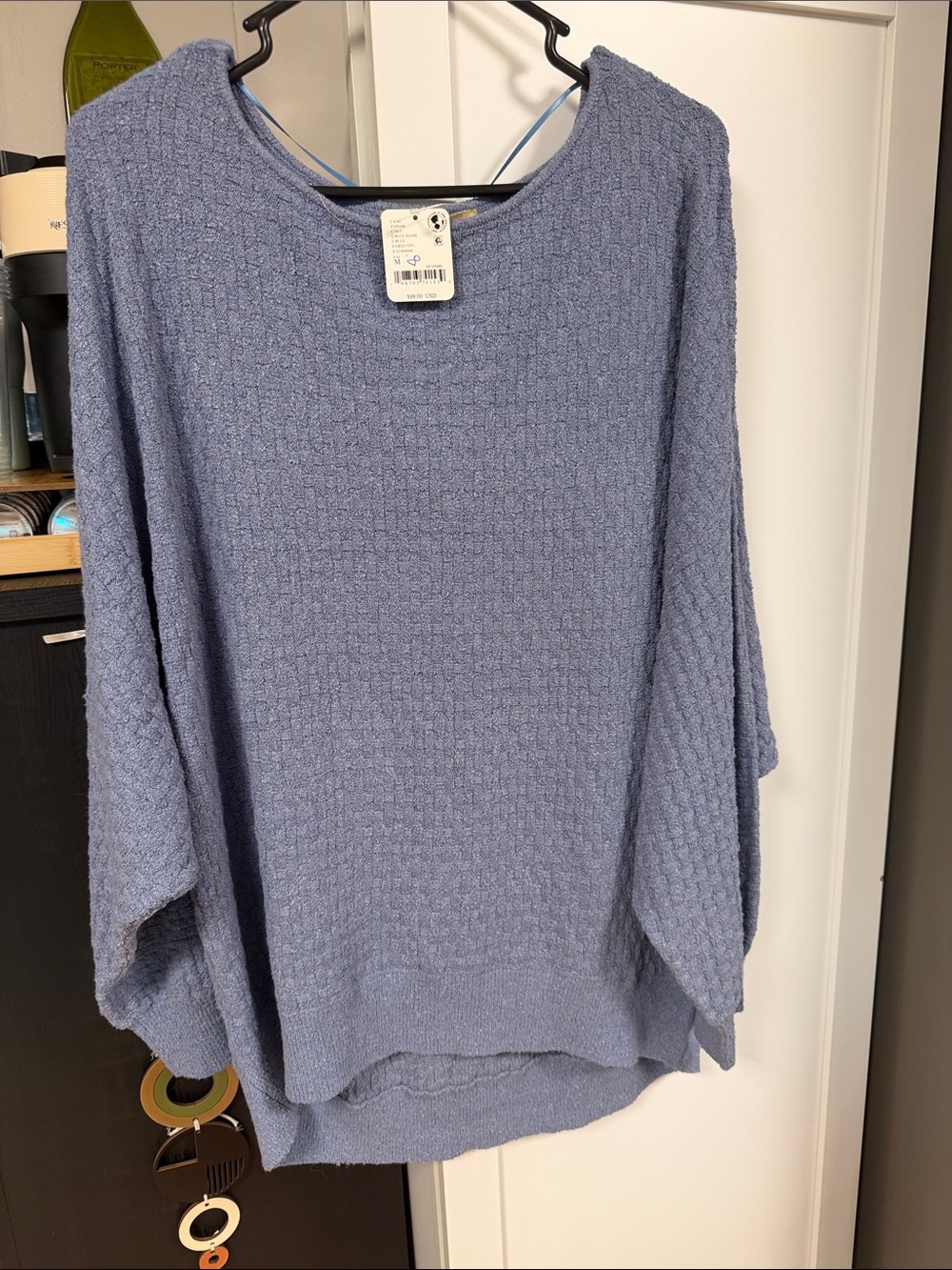 Free People set!! NWT Light Blue sweater set.  Read notes